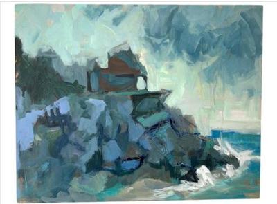 Sale Photo Thumbnail #41: Original Oil Painting By Darien Artist Britt Bair - Signed Britt Bair 2019