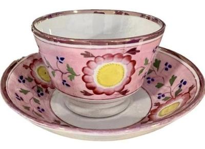 Sale Photo Thumbnail #85: Staffordshire Teabowl & Saucer