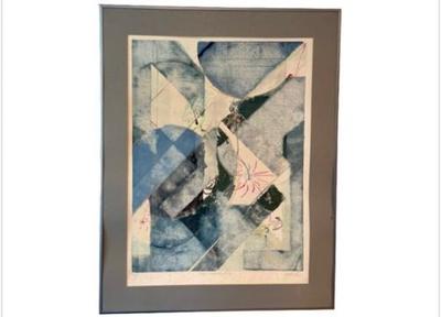 Sale Photo Thumbnail #52: Original Robert Kostuck Artwork - Signed Kostuck - Onyx Fragments #8