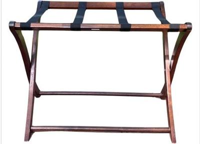 Sale Photo Thumbnail #8: Wooden Knotted Strap Luggage Rack