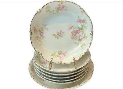 Sale Photo Thumbnail #71: Antique Haviland Limoges Porcelain Bowls - Signed "Theodore Haviland - Limoges France"