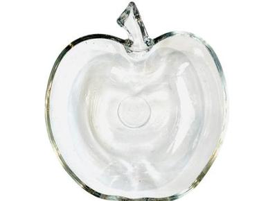 Sale Photo Thumbnail #68: Vintage Hazel Glass Apple Bowl