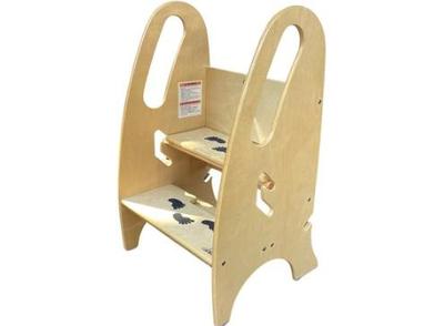 Sale Photo Thumbnail #157: Kids Step Stool - Signed "Little Partners"