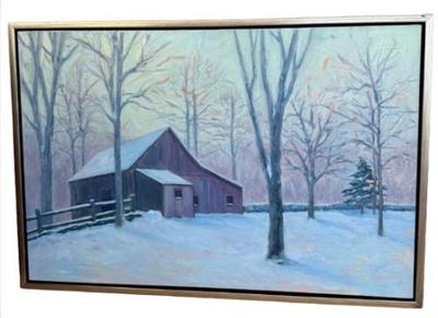Sale Photo Thumbnail #40: Original Oil Painting By Darien Artist Britt Bair - Signed