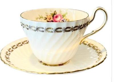 Sale Photo Thumbnail #83: English Porcelain Cup & Saucer - "Foley Sorrento"