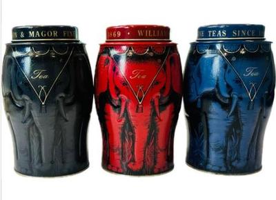 Sale Photo Thumbnail #198: Williamson Tea Cannisters