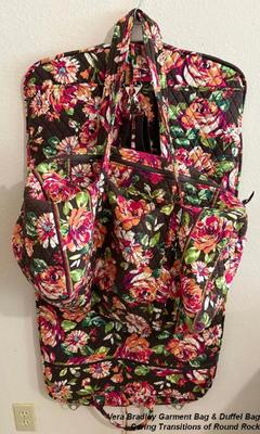 Vera bradley garment bag duffel bag