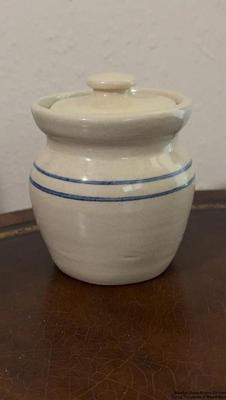 Marshall sugar pottery canister