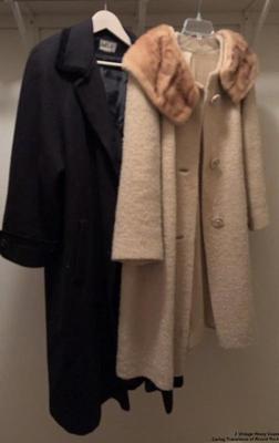 2 vintage heavy coats
