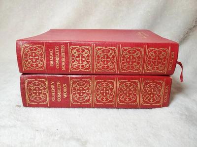 1940 complete works of o henry and 1925 balzac novelettes