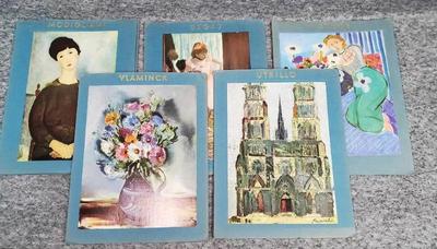 Skira artist s prints degas, utrillo, matisse, vlaminck, modigliani