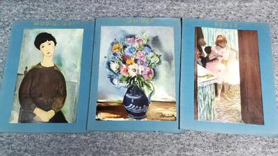 Skira artist s print portfolios modigliani, vlaminck, degas