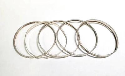 Sterling silver bangle bracelets