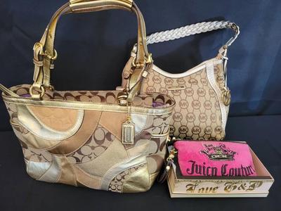 COACH, MICHAEL KORS, AND JUICY COUTURE PURSES