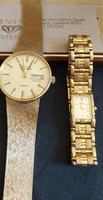 LADIES AND MENS BULOVA WATCHES