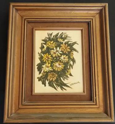 GORGEOUS FLOWER PAINTING BY SPANGLER