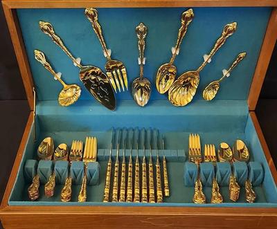 ELEGANT INTERNATIONAL DEEP SILVER 'COUNTESS' FLATWARE