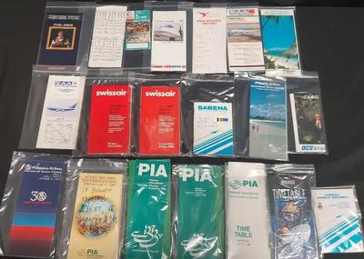 O-S AIRWAY TIMETABLE COLLECTION