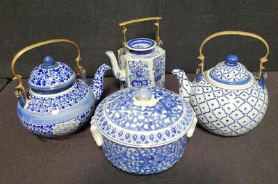 PORCELAIN TEA POT AND MORE COLLECTION