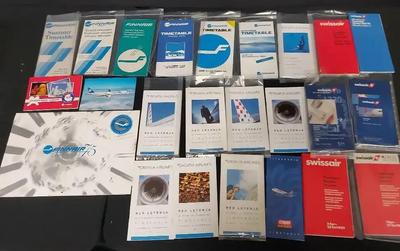 EUROPEAN AIRLINERS TIMETABLES