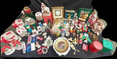 HUGE VINTAGE CHRISTMAS LOT