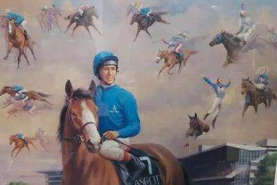 FRANKIE DETTORI'S ASCOT SEVEN LIMITED EDITION SIGNED AND NUMBERED PRINT