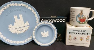 WEDGEWOOD AND PETER RABBIT GOODIES
