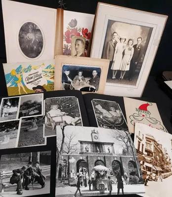 LARGE LOT OF VINTAGE PHOTOS/ALBUMS