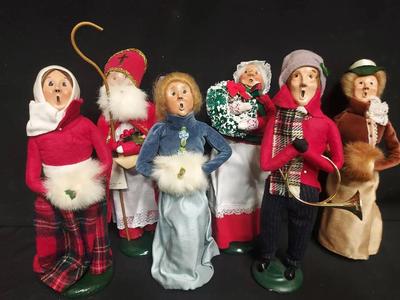 BYERS' CHOICE LTD. "THE CAROLERS" FIGURINES-LOT #3