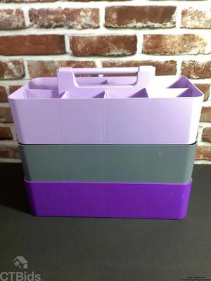Three caddy storage organizer 1