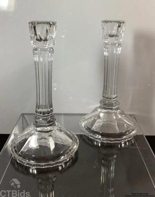 Vintage rcr crystal candle sticks 1