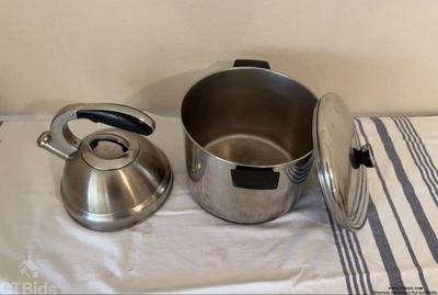 Stainless steel stock pot and kettle 1