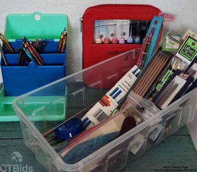 Lot of quilting needles plus more 1