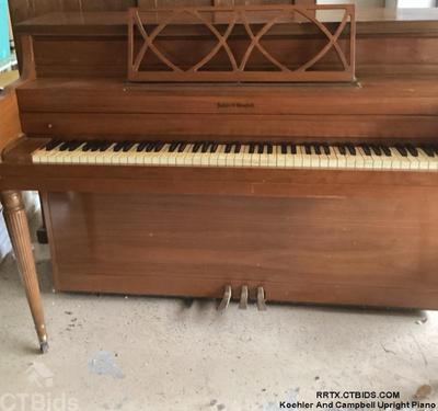 Koehler and campbell upright piano 1