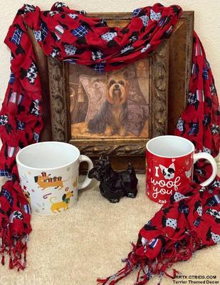 Terrier themed decor 1