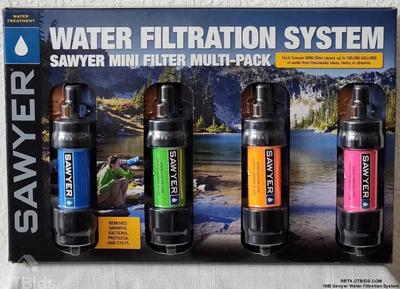 Nib sawyer water filtration system 1