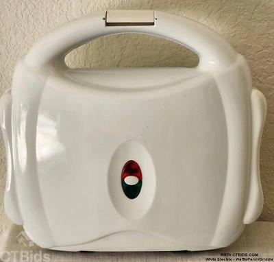 White electric wafflepaninigriddle 1