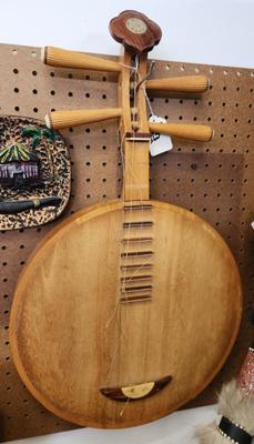 Sale Photo Thumbnail #42: Interesting musical instrument (needs restrung)