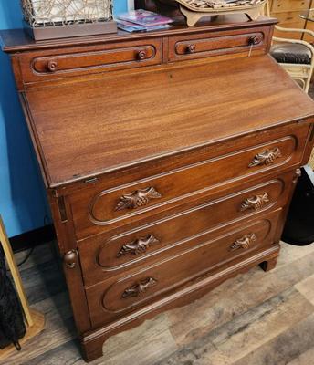Sale Photo Thumbnail #35: Drop front secretary desk
