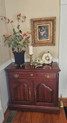 Cherry serving cabinet