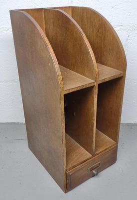 Sale Photo Thumbnail #494: Vintage Desktop Organizer w/ Single Drawer