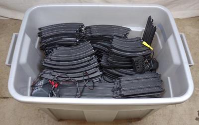 Sale Photo Thumbnail #361: Tyco Double Rail Slot Car Track Set