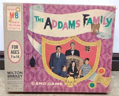 Sale Photo Thumbnail #401: The Addams Family Game (40 cards) Complete