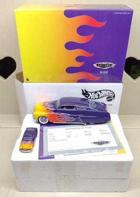 Sale Photo Thumbnail #331: Hot Wheels Legends 49 Mercury Models w/ Box & COA
