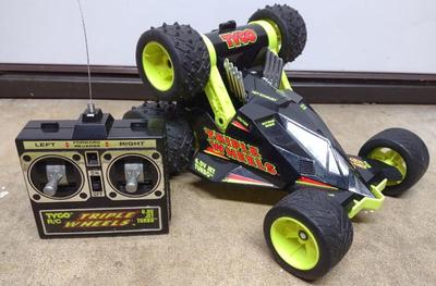 Sale Photo Thumbnail #433: Tyco Triple Wheels 6 Volt Turbo RC Car Toy