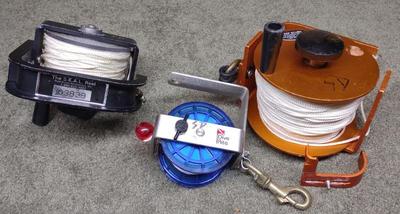 Sale Photo Thumbnail #198: 3 Scuba Diving Dive Safety Reels