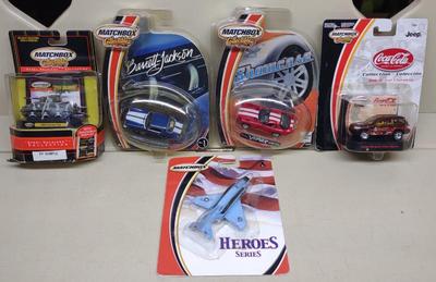 Sale Photo Thumbnail #311: 5 Sealed Matchbox Collectibles Cars & Heroes Jet