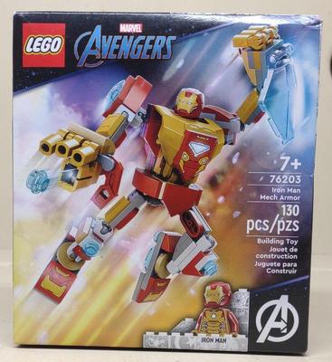 Sale Photo Thumbnail #92: NIB LEGO Marvel Avengers Iron Man Mech Armor 76203