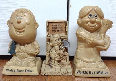 Sale Photo Thumbnail #484: 3 Vintage 1970s World's Best Figurines