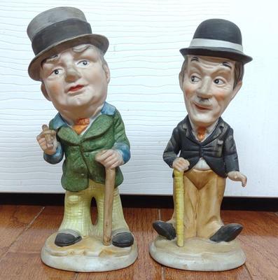 Sale Photo Thumbnail #356: Charlie Chaplin & WC Fields Porcelain Figures